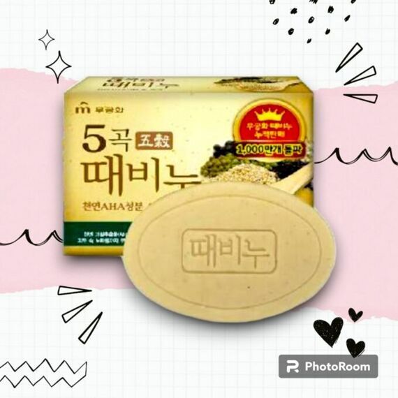 Отшелушивающее и питающее мыло для тела с 5 злаками "Grain Body Soap" 90 гр Отшелушивающее и питающее мыло для тела с 5 злаками "Grain Body Soap" 90 гр